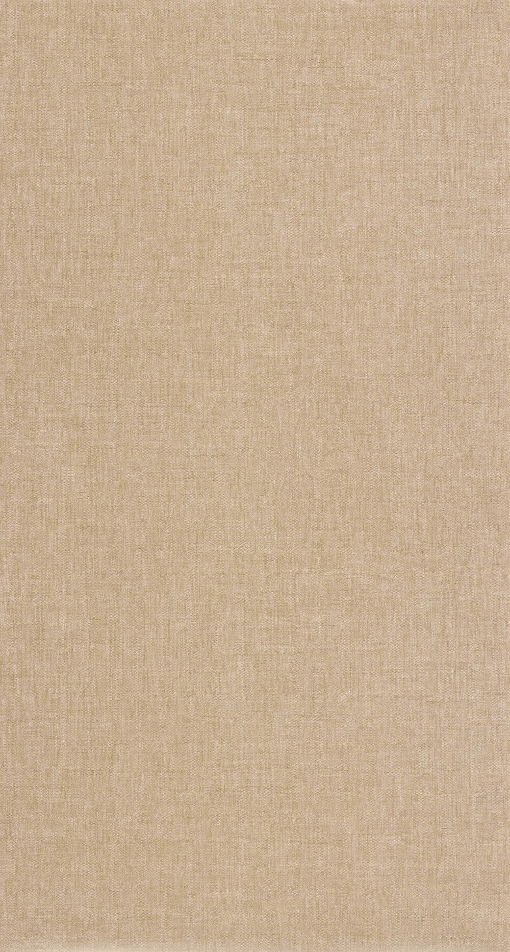 Non-woven wallpaper plain fawn brown printed linen look smooth Les Minis Mondes Caselio MNM100601520