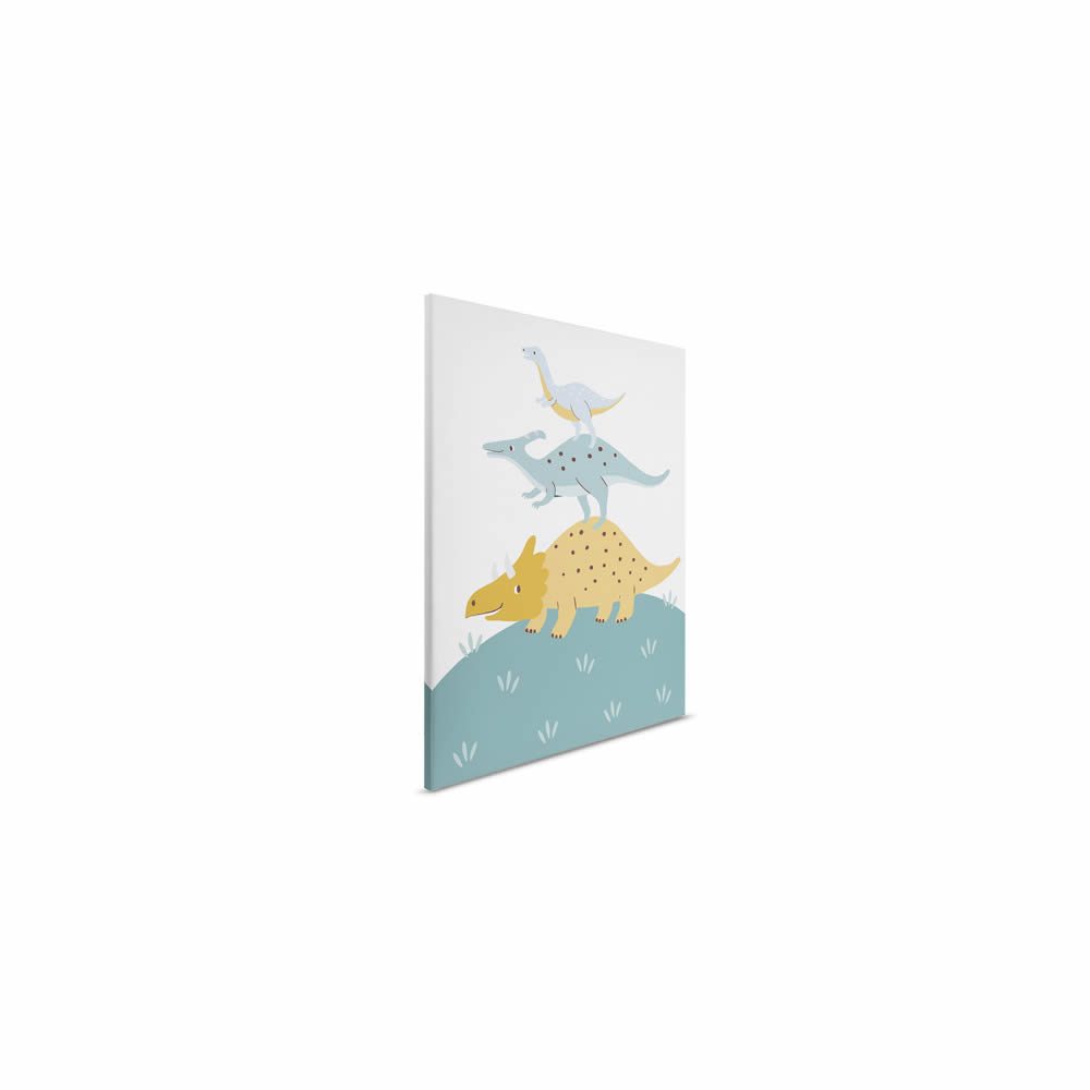 Leinwandbild Dinosaurier Freunde Dino DD129448 30 x 40 cm-8-DD129448