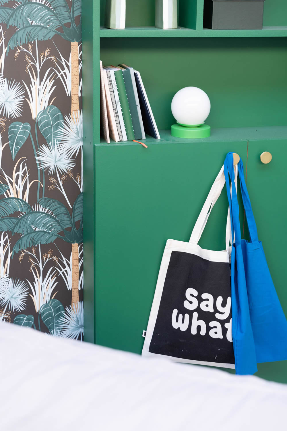 Palm Green Wallpaper Caselio - Young and free Texdecor YNF103376077-36-YNF103376077.1M