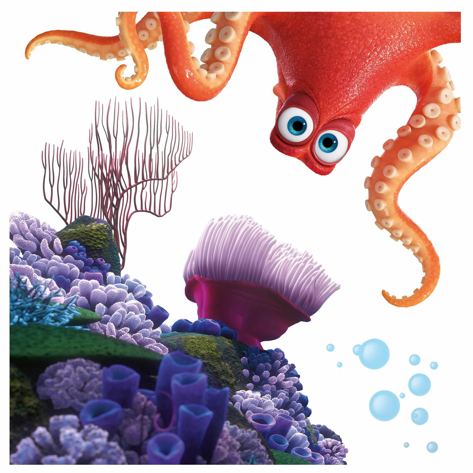 Fenstersticker selbsthaftend Findet Dory Bunt Nemo-58-16409