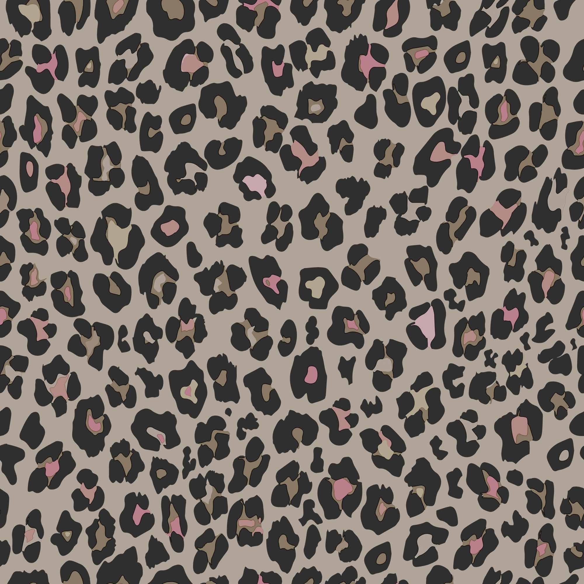 Tapete Vliestapete Leopardflecken naturfarben G78564
