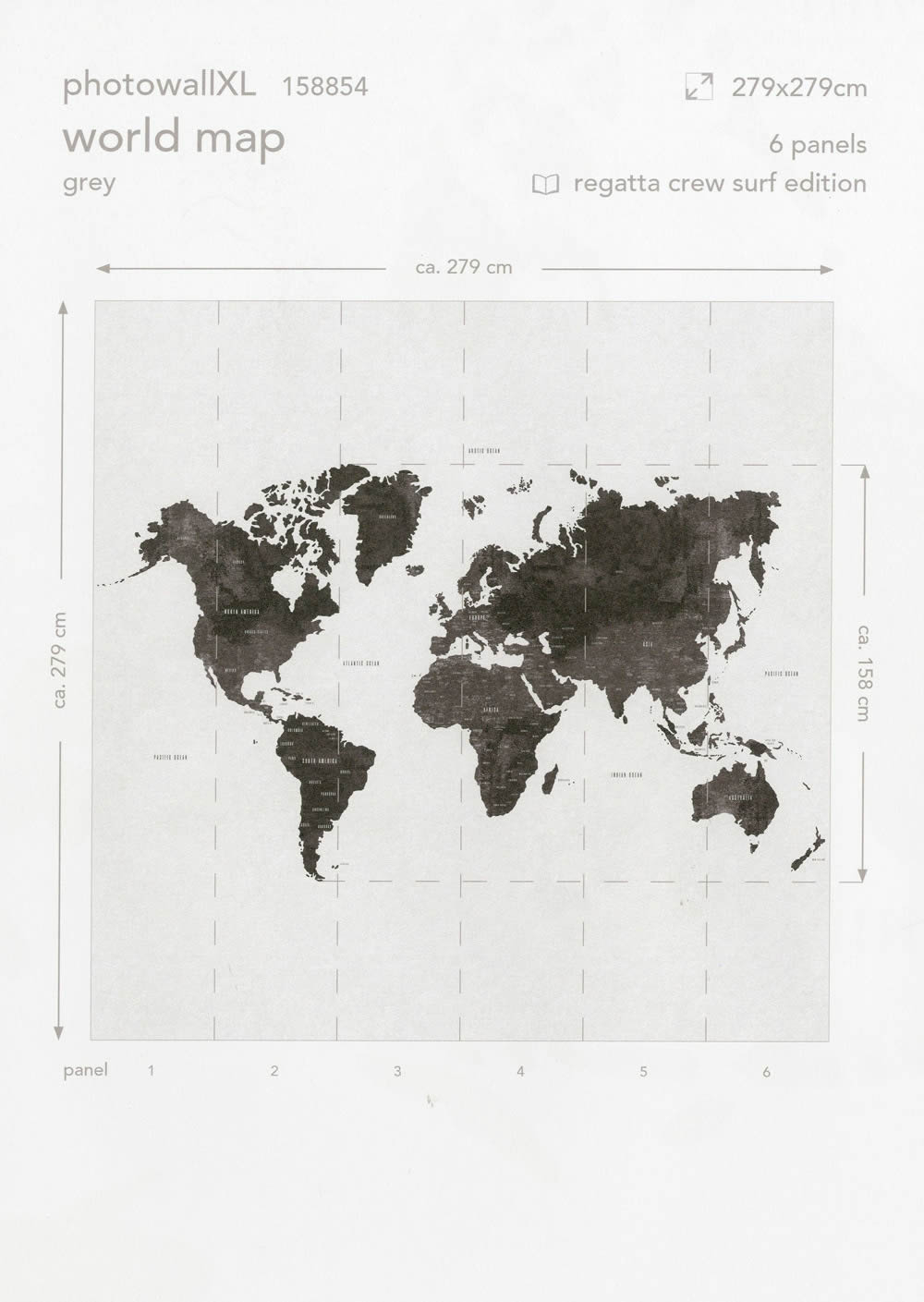 Mural World Map Xl-23-158854_2