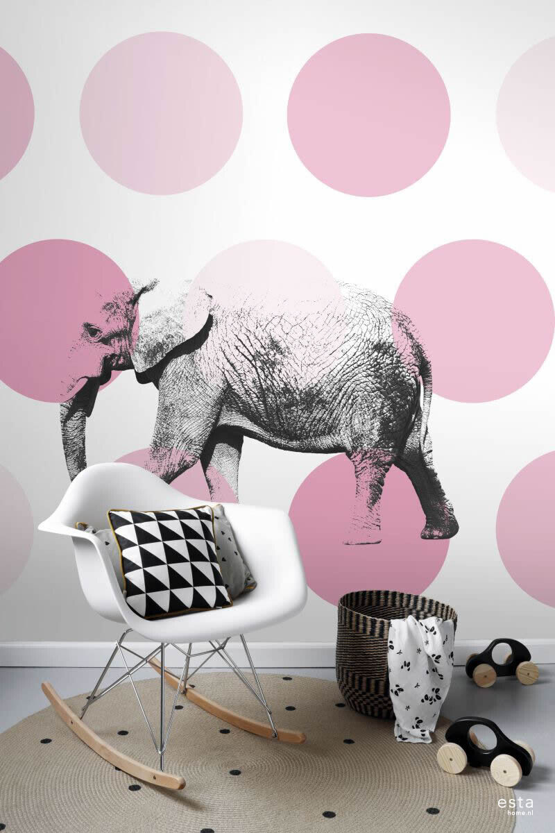 Elefant Wandbild Rosa Xl-23-158708_2