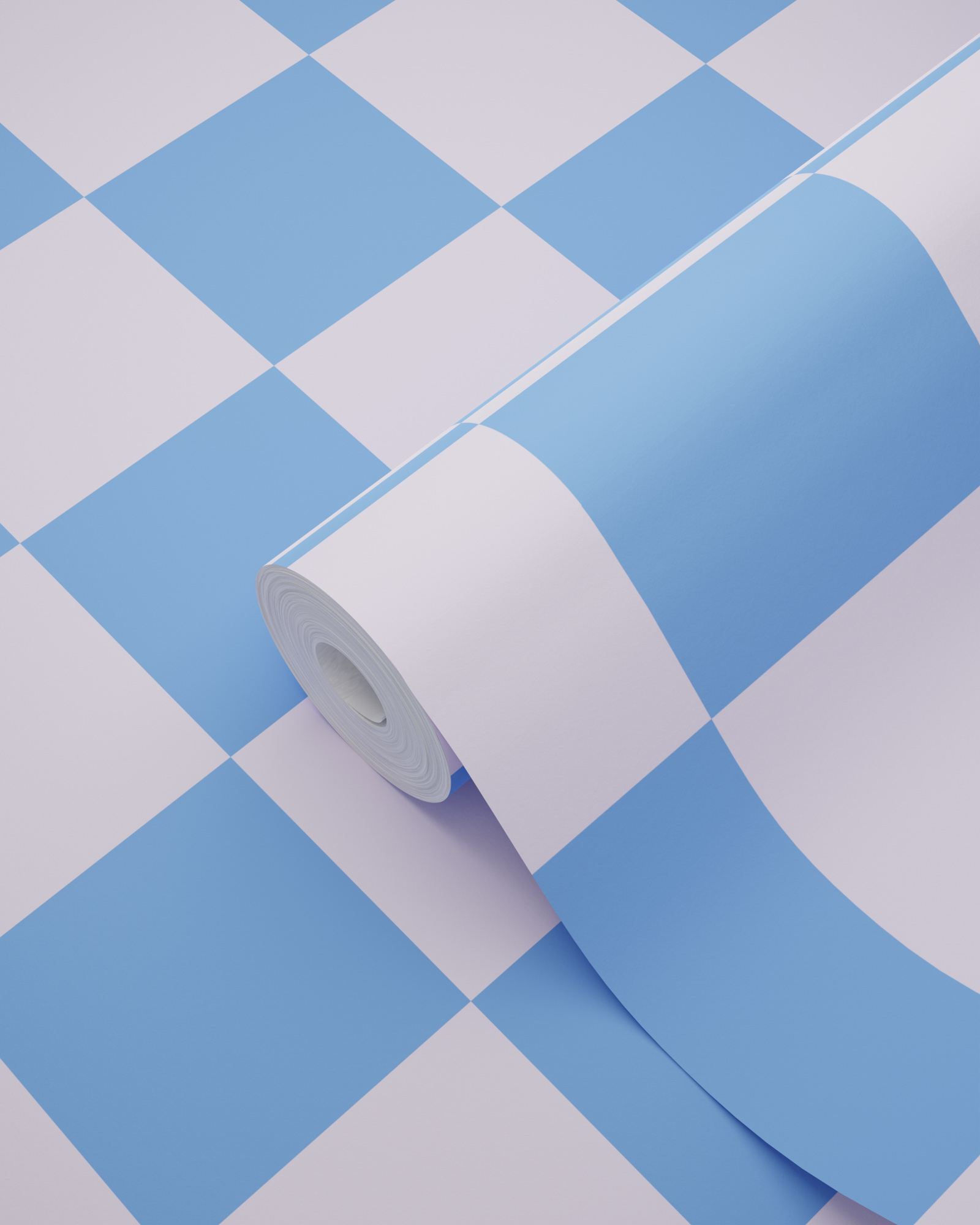 Tapete Kachel Tapete lila pastellblau Retro Vlies 130912