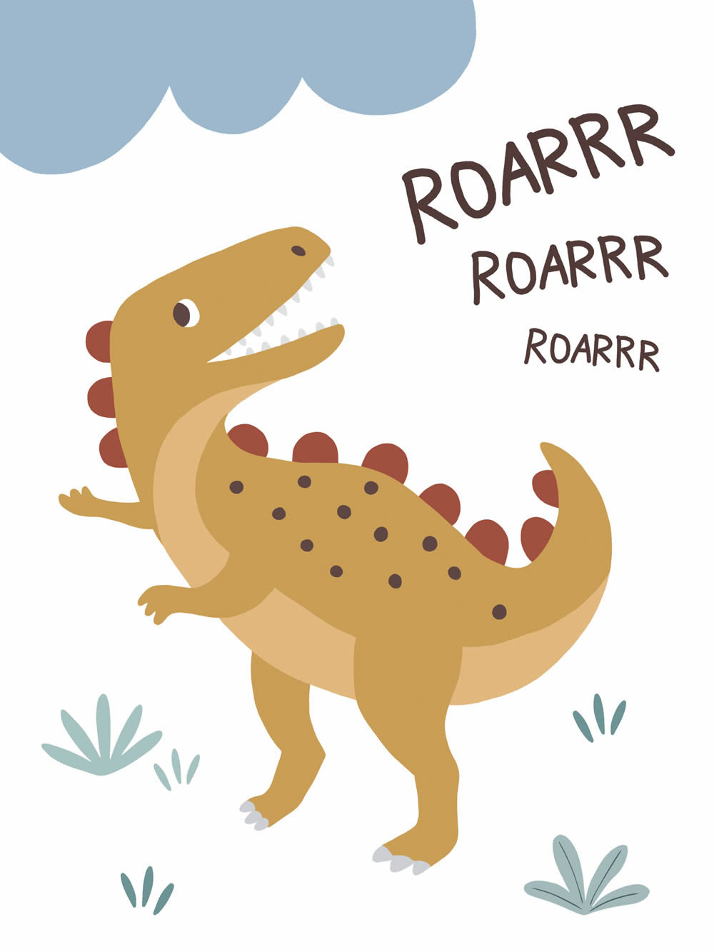 Leinwandbild großer Dinosaurier DD129447 30 x 40 cm-8-DD129447