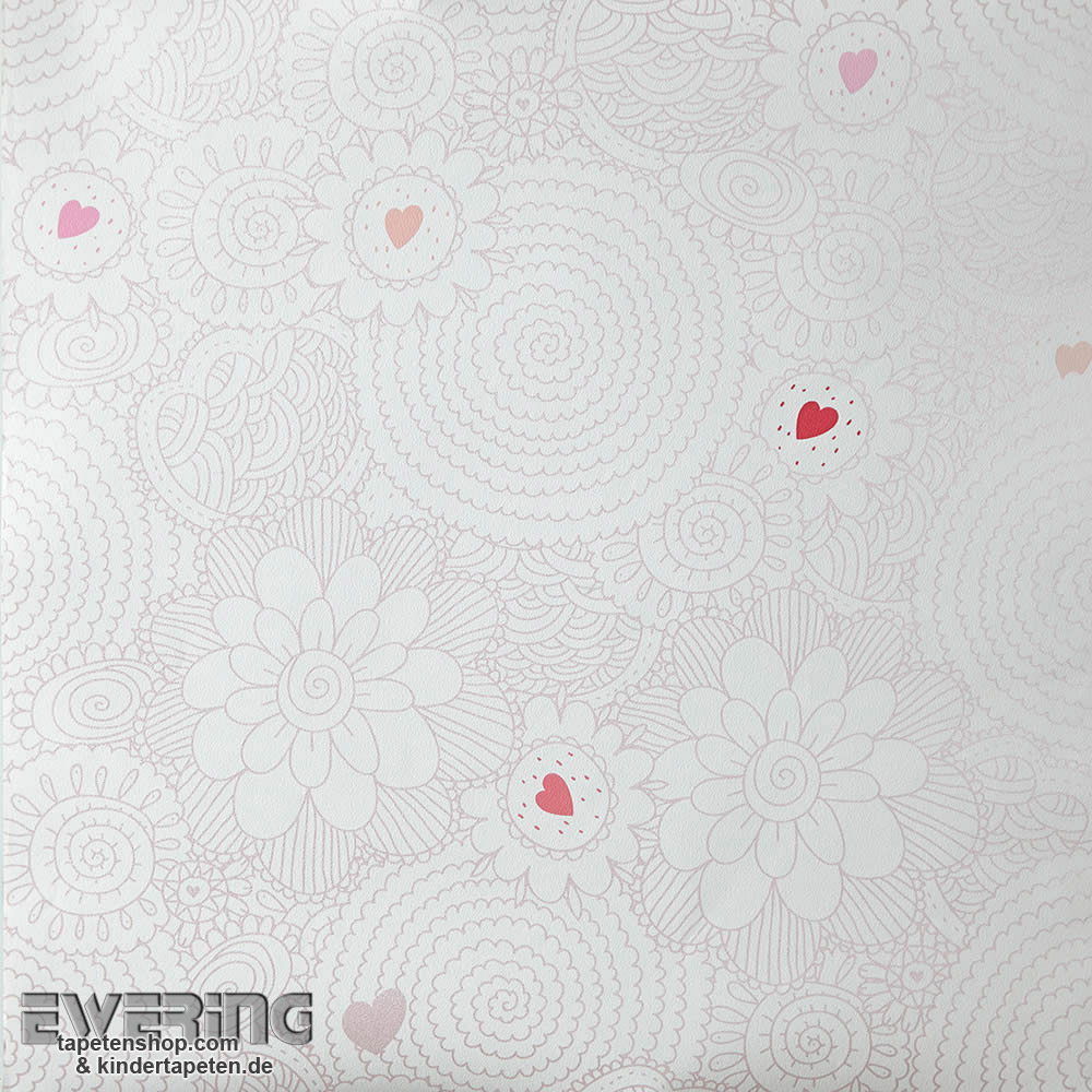 SALE 2er Set Blumen Rosa Papier