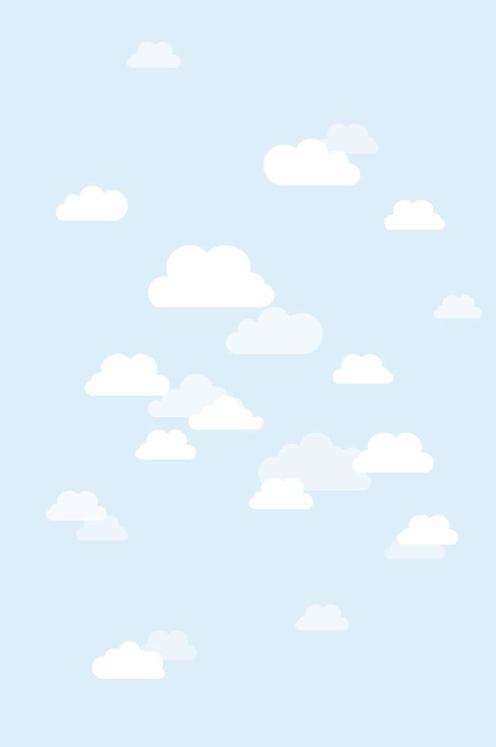 Blue clouds mural Xl-23-058842_2