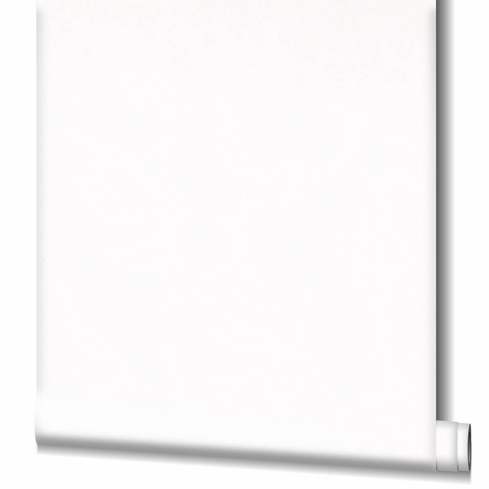plain white non-woven wallpaper Kids Walls Marburg 42019-6-42019.1M