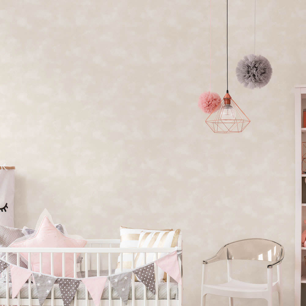wiped look non-woven wallpaper beige Tiny Tots 2 Essener G78350-28-G78350.1M
