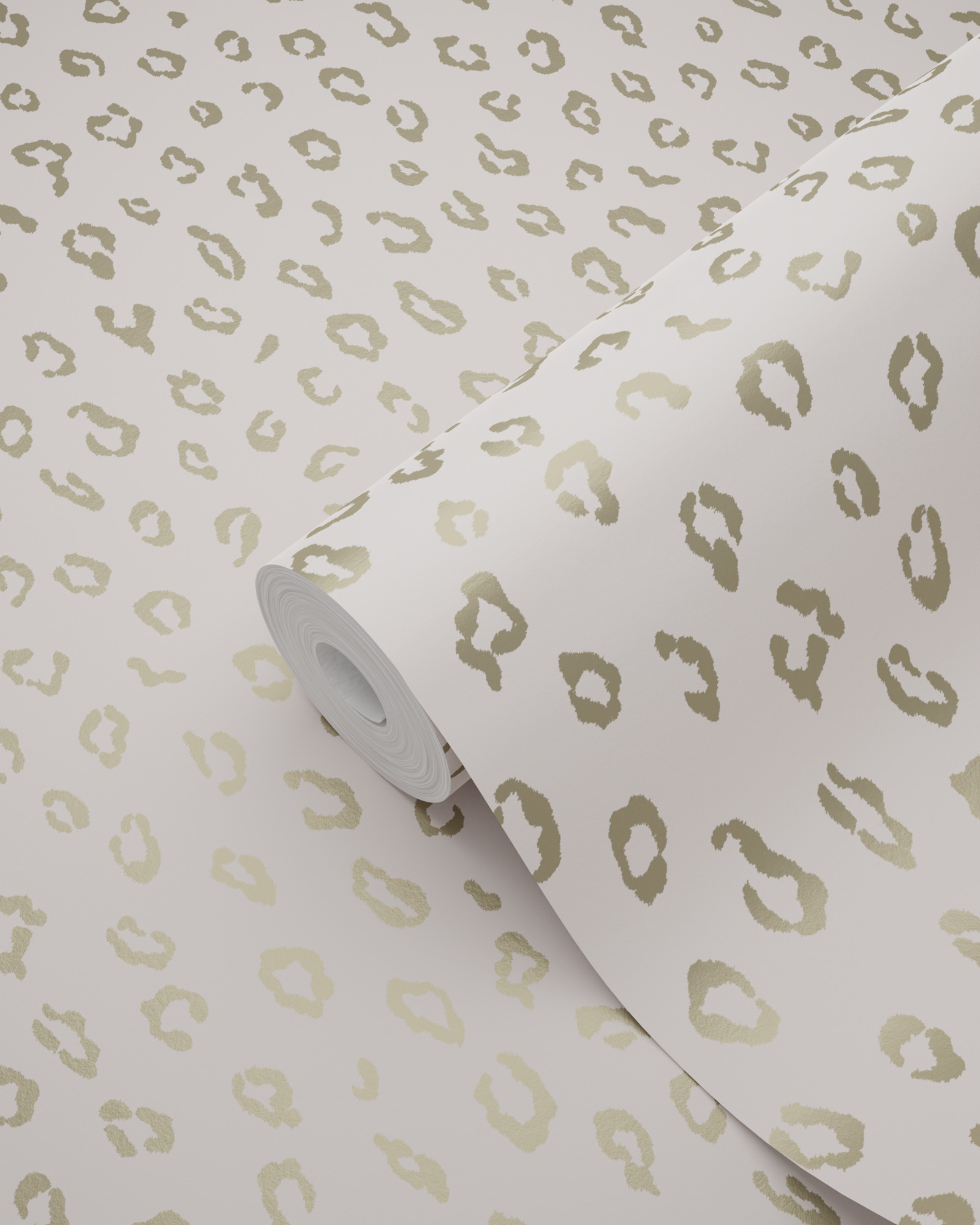 Tapete Leopardenmuster gold Vlies rosa 139273
