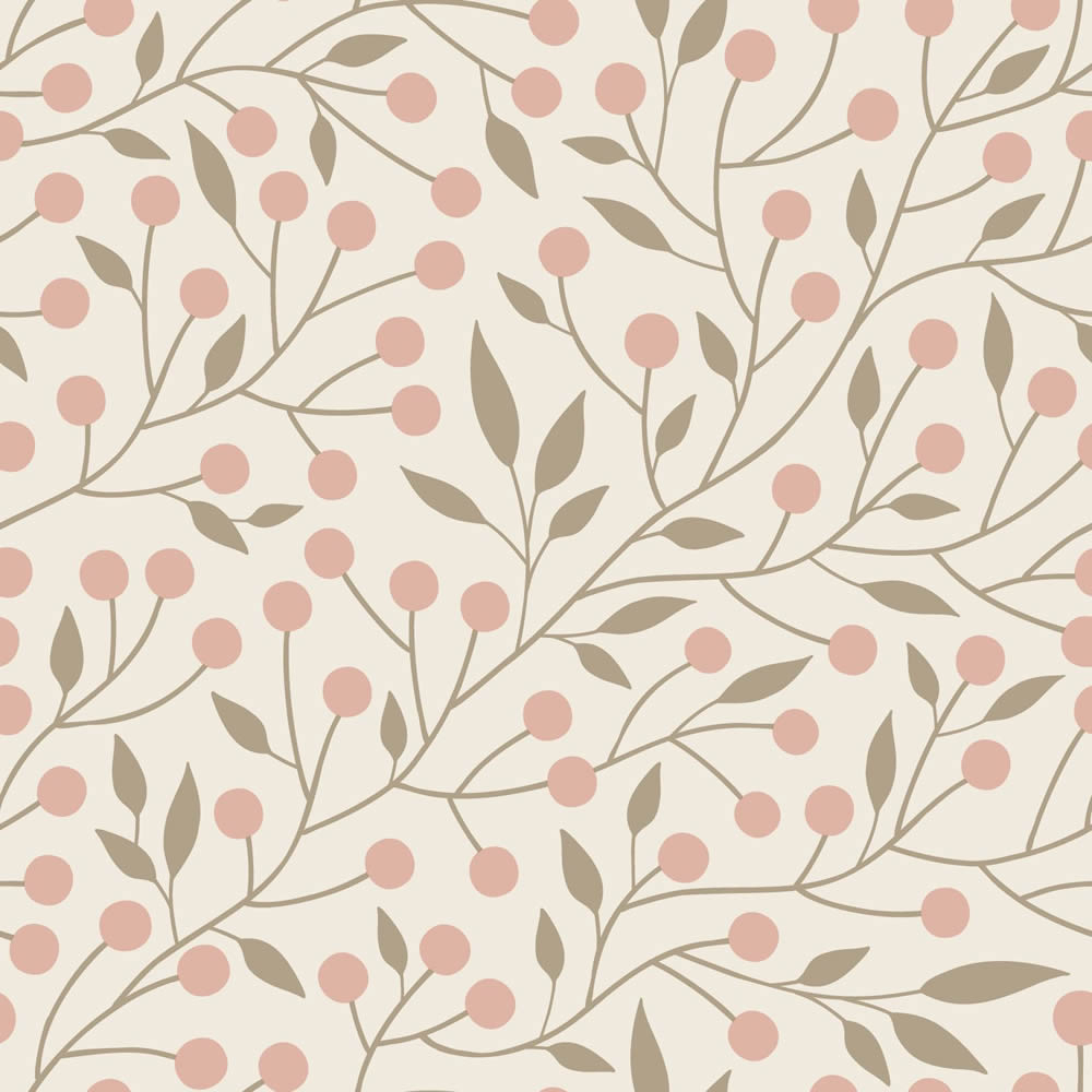 Wallpaper Branches Nature Non-woven White 139589