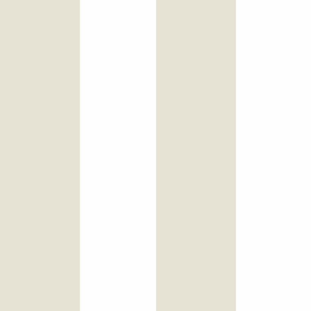 Vliestapete breite Blockstreifen Streifen weiß beige 014858 