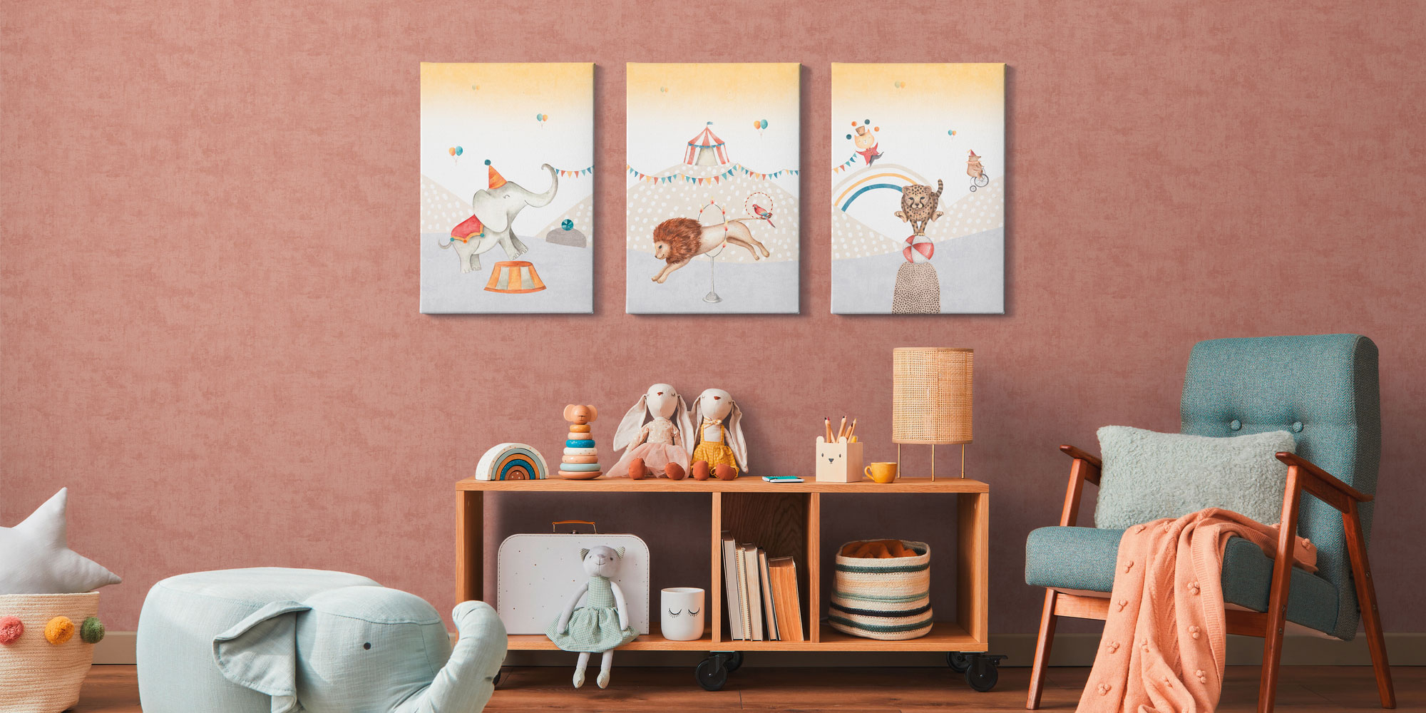 wanddeko-kinderzimmer-kindertapeten-kr