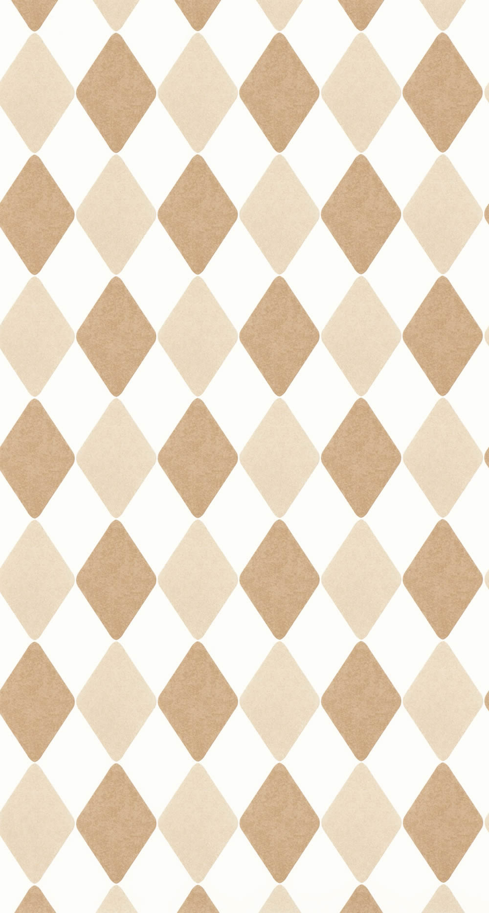 Rauten Tapete braun und weiß Caselio - Autour du Monde Texdecor ADM103572010