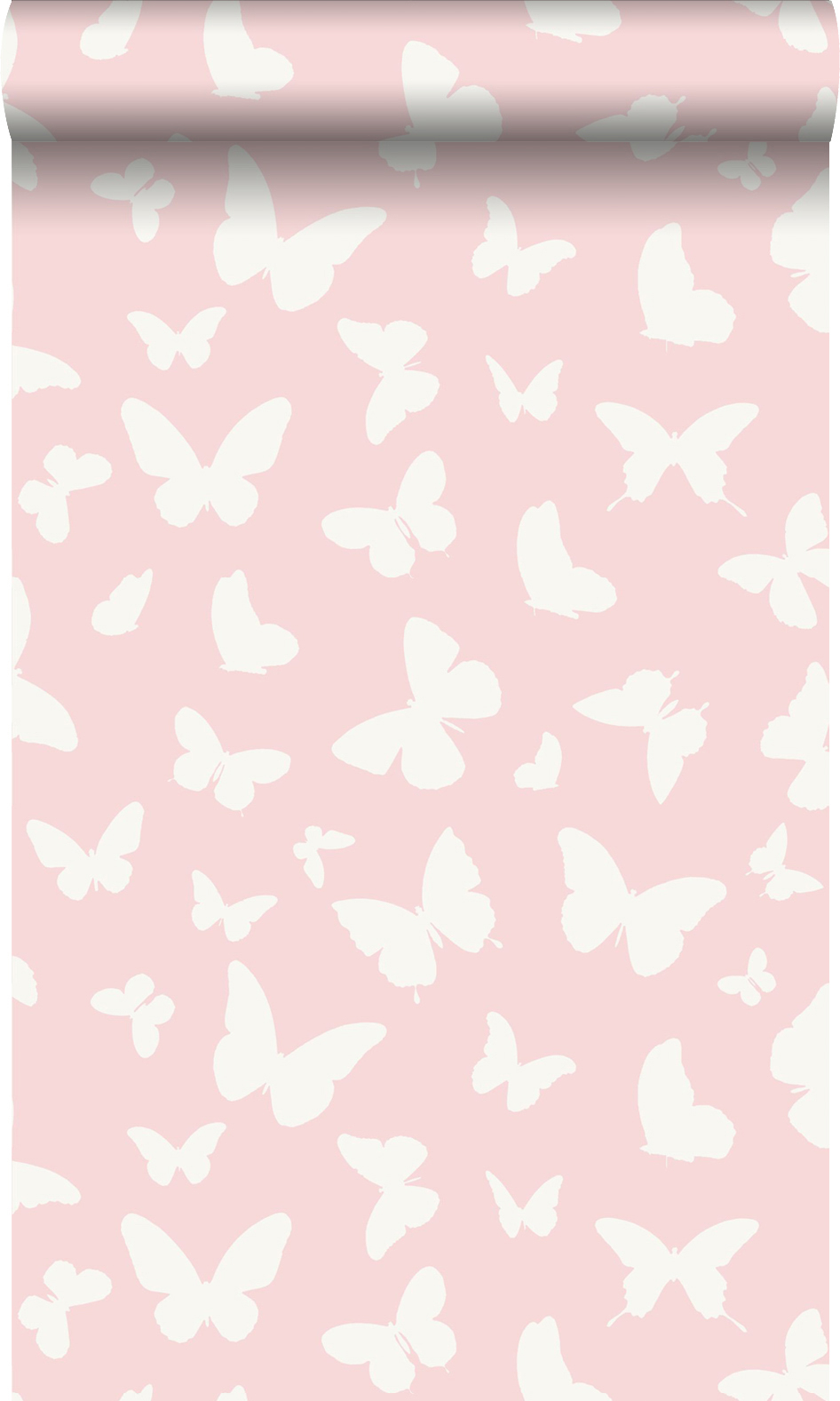 Tapete Schmetterlinge rosa Vlies 347691