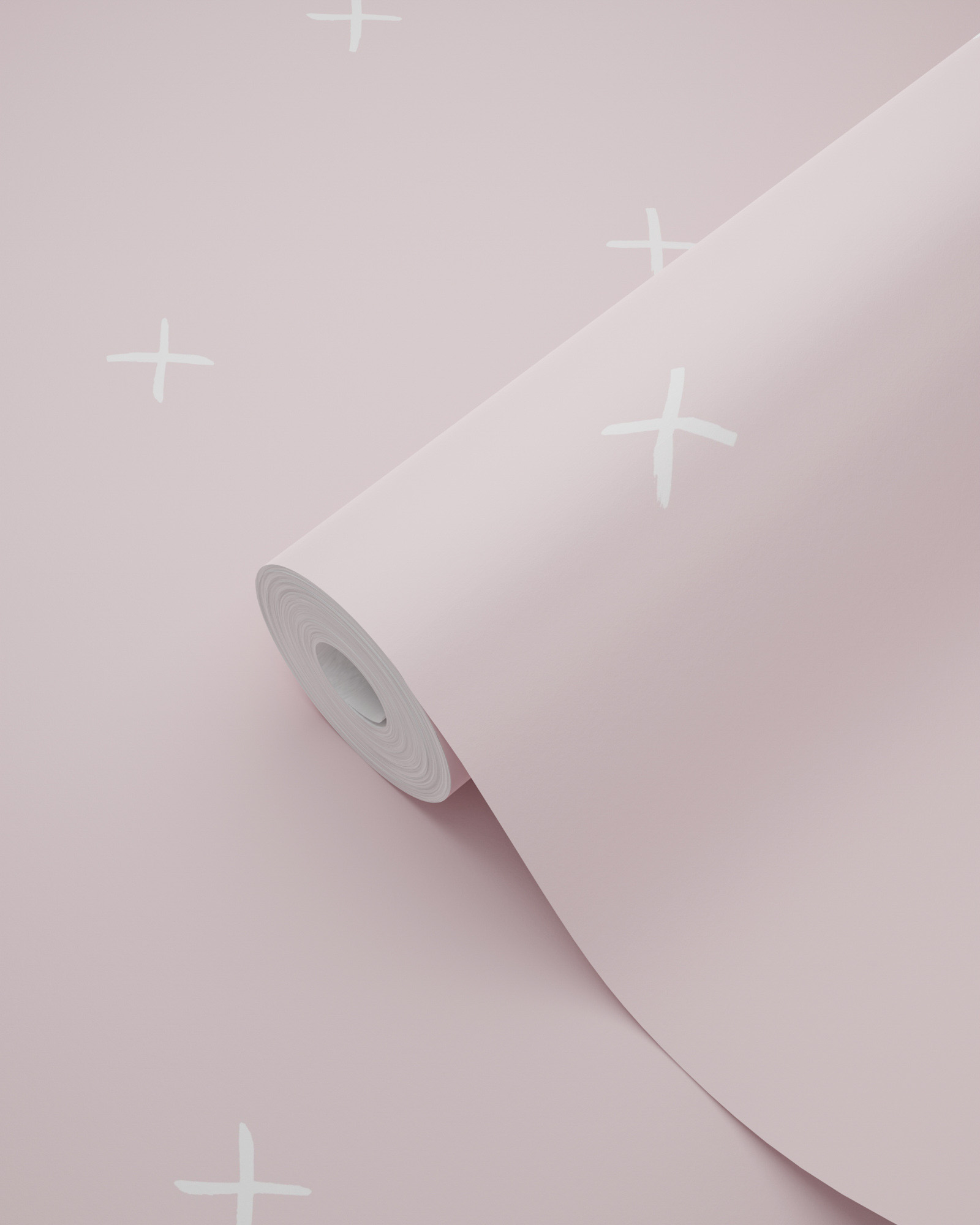 Grafische Tapete modern rosa Vlies 139069