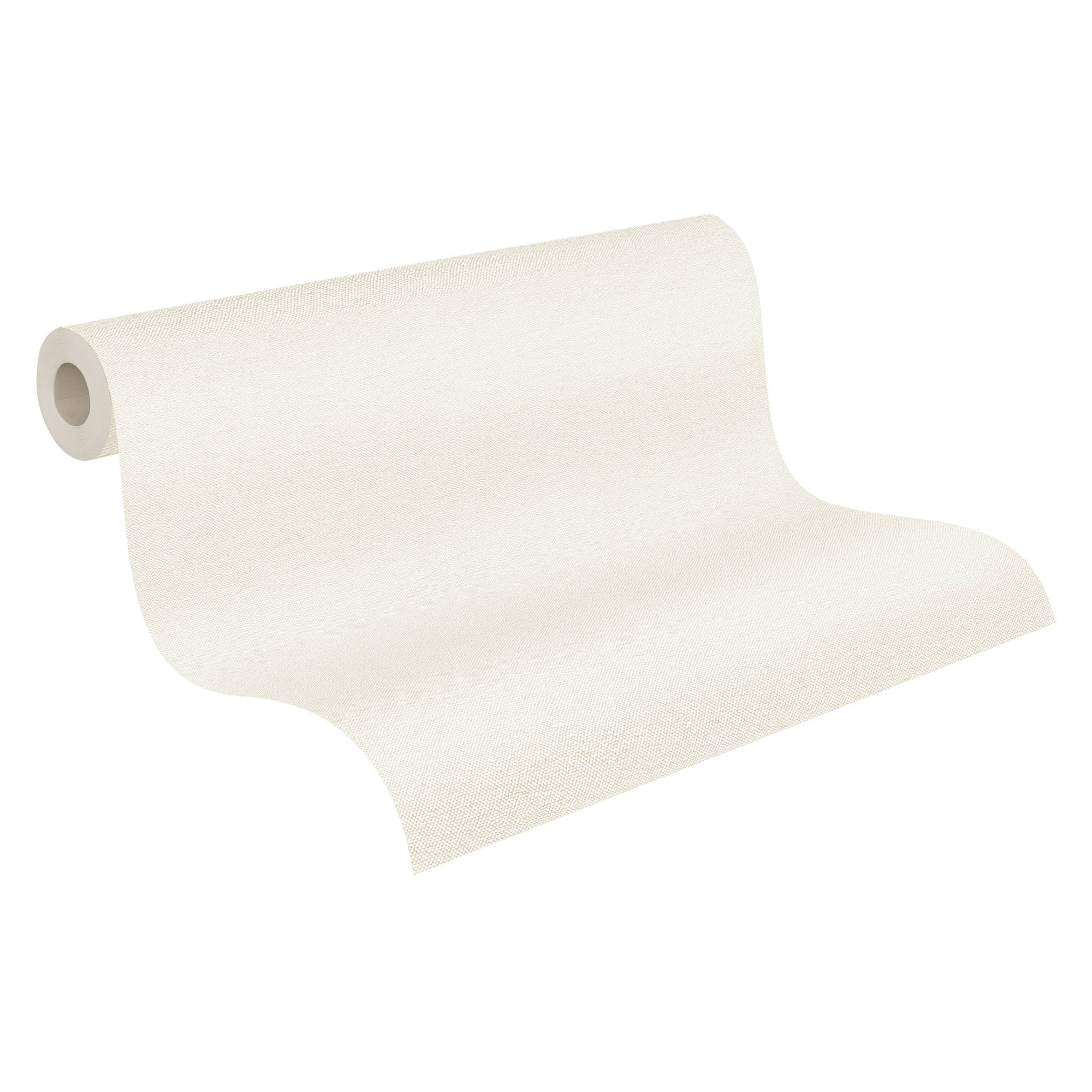 Tapete einfarbige Gewebeoptik Tapete beige 790973