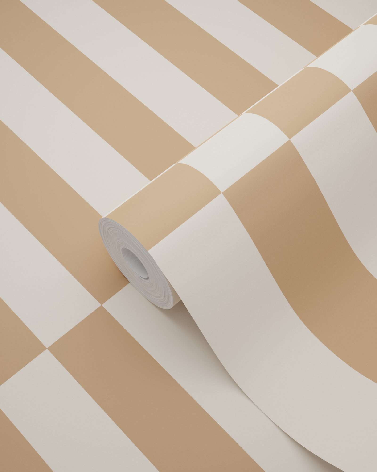 Tapete Vliestapete Streifen braun beige Retro 131214
