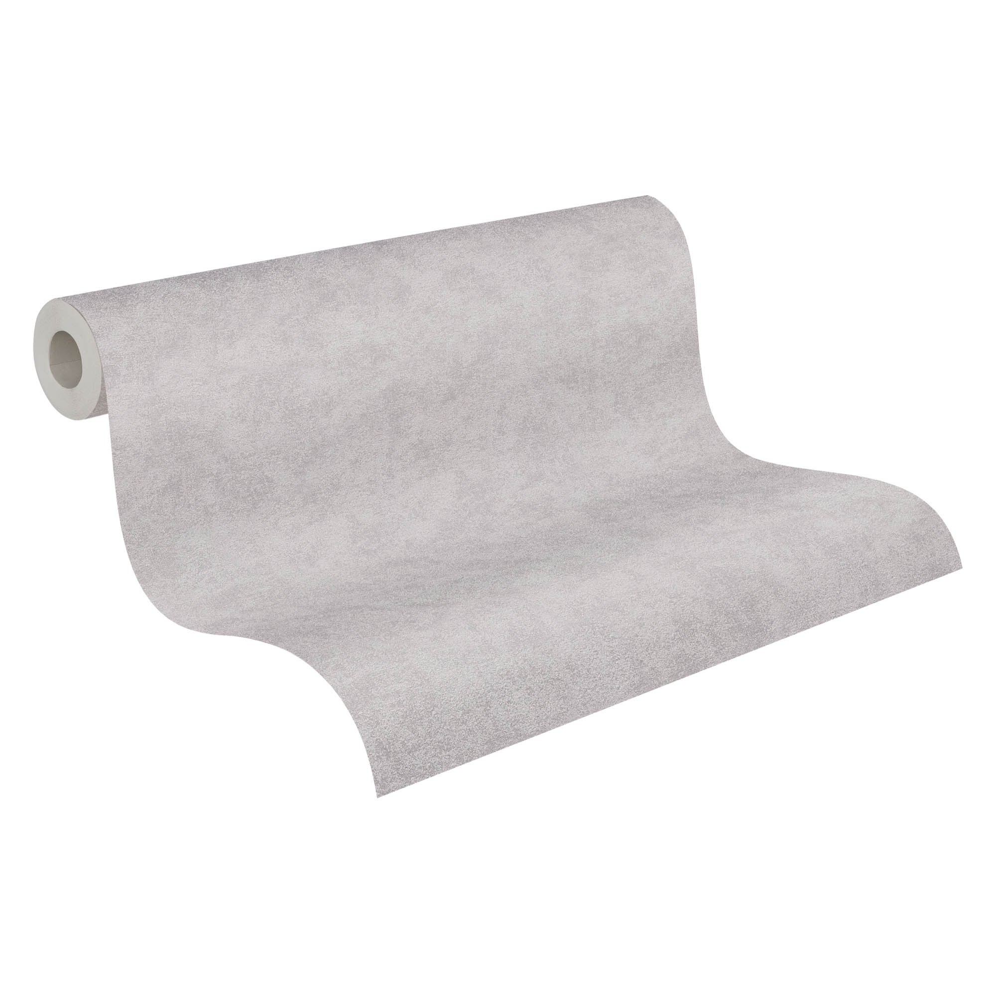 Tapete Betonoptik Tapete Uni hellgrau 317766