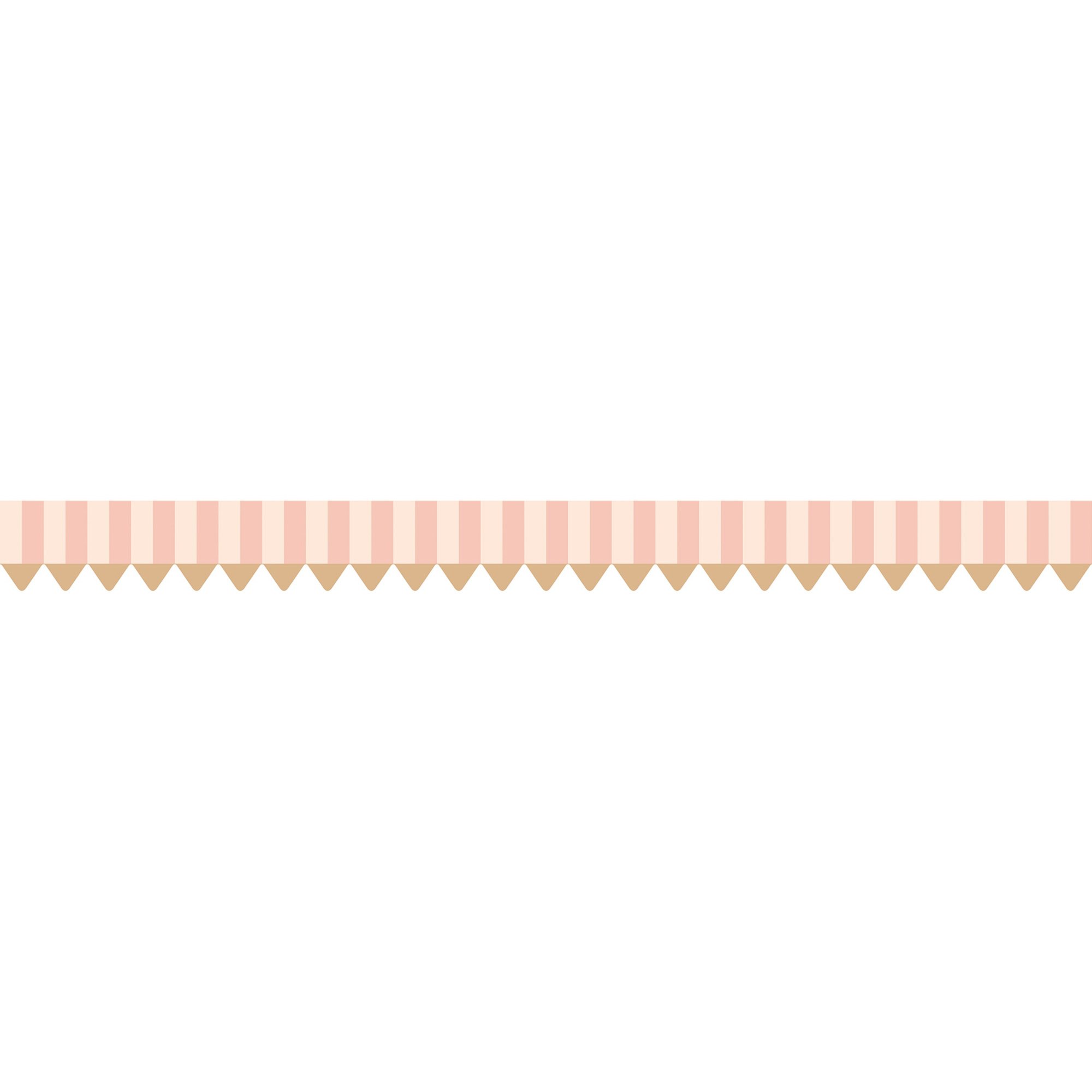 Borte Wimpelkette Aquarell rosa beige Vlies OUTT202974111