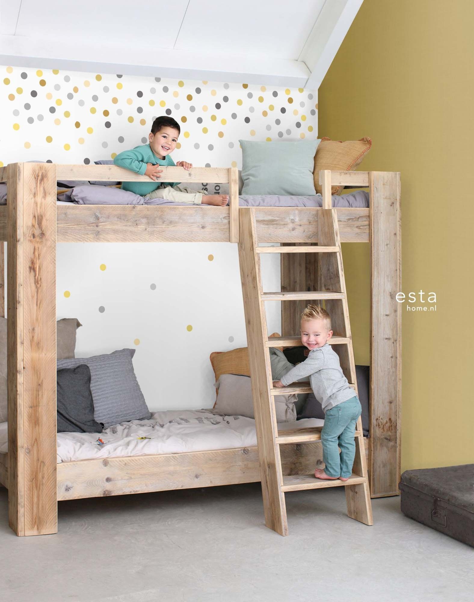 Wandbild Konfetti gelb weiß 200 x 279 cm 158930