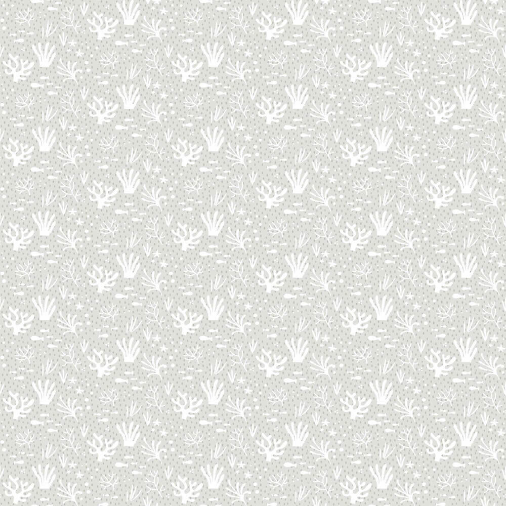 non-woven wallpaper coral nature gray 114853