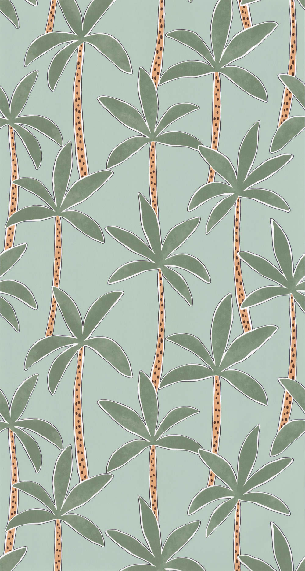 Natur Farbenfrohe Vliestapeten grün Caselio - Autour du Monde ADM103517012