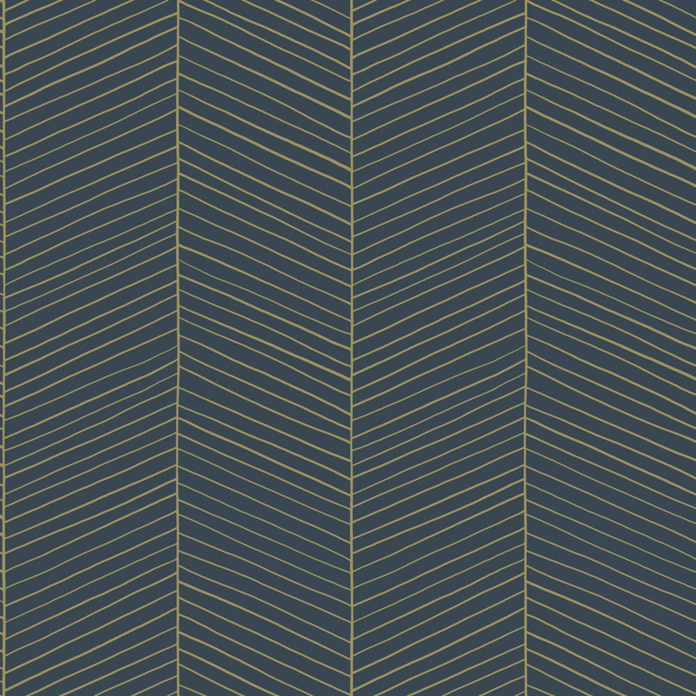 Tapete Linien Muster grafisch blau 139452