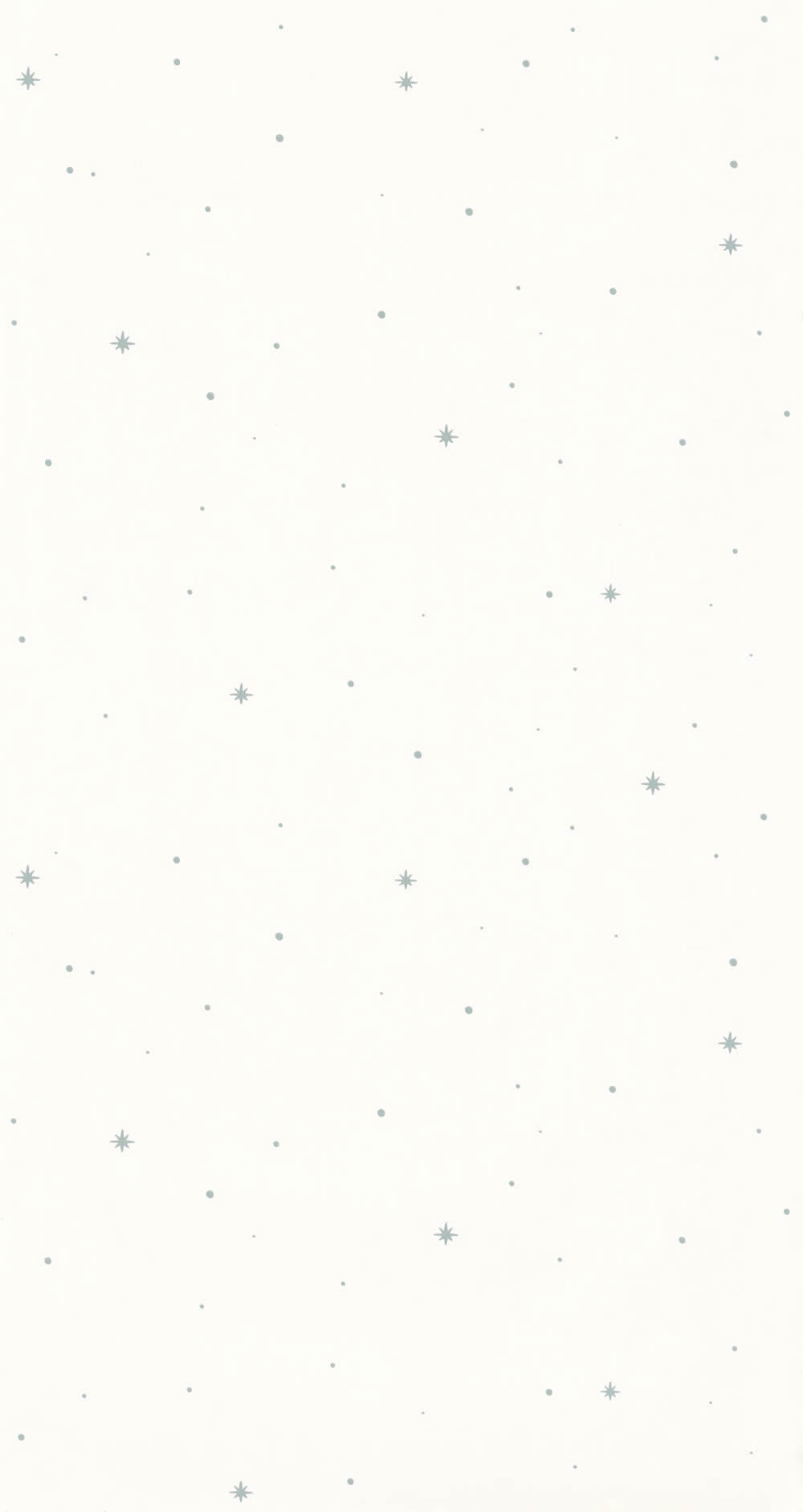 Sterne Niedliche Babyzimmertapeten weiß grün Caselio - Autour du Monde ADM103477077