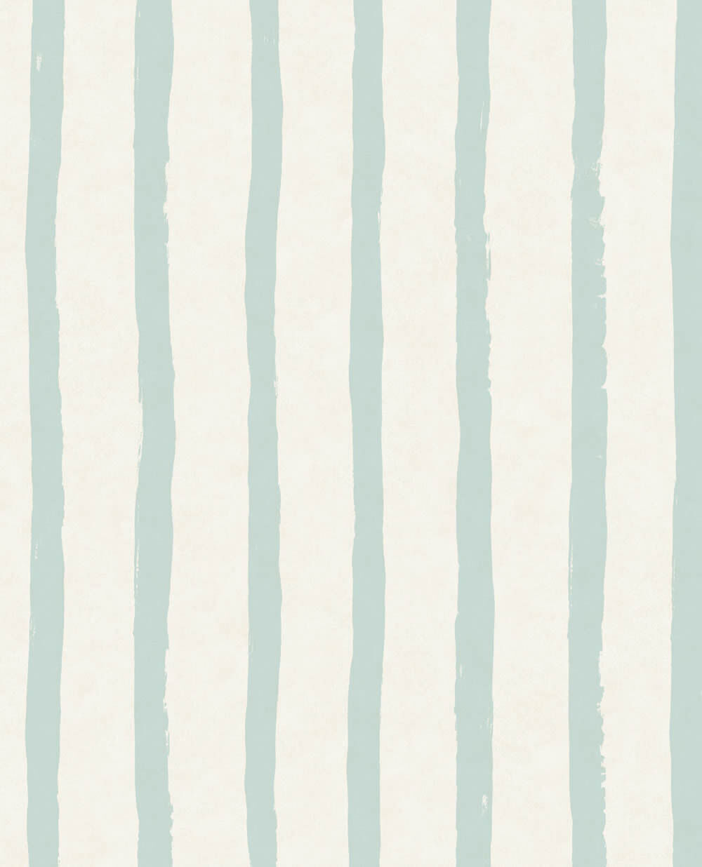 Non-woven wallpaper Mint stripes