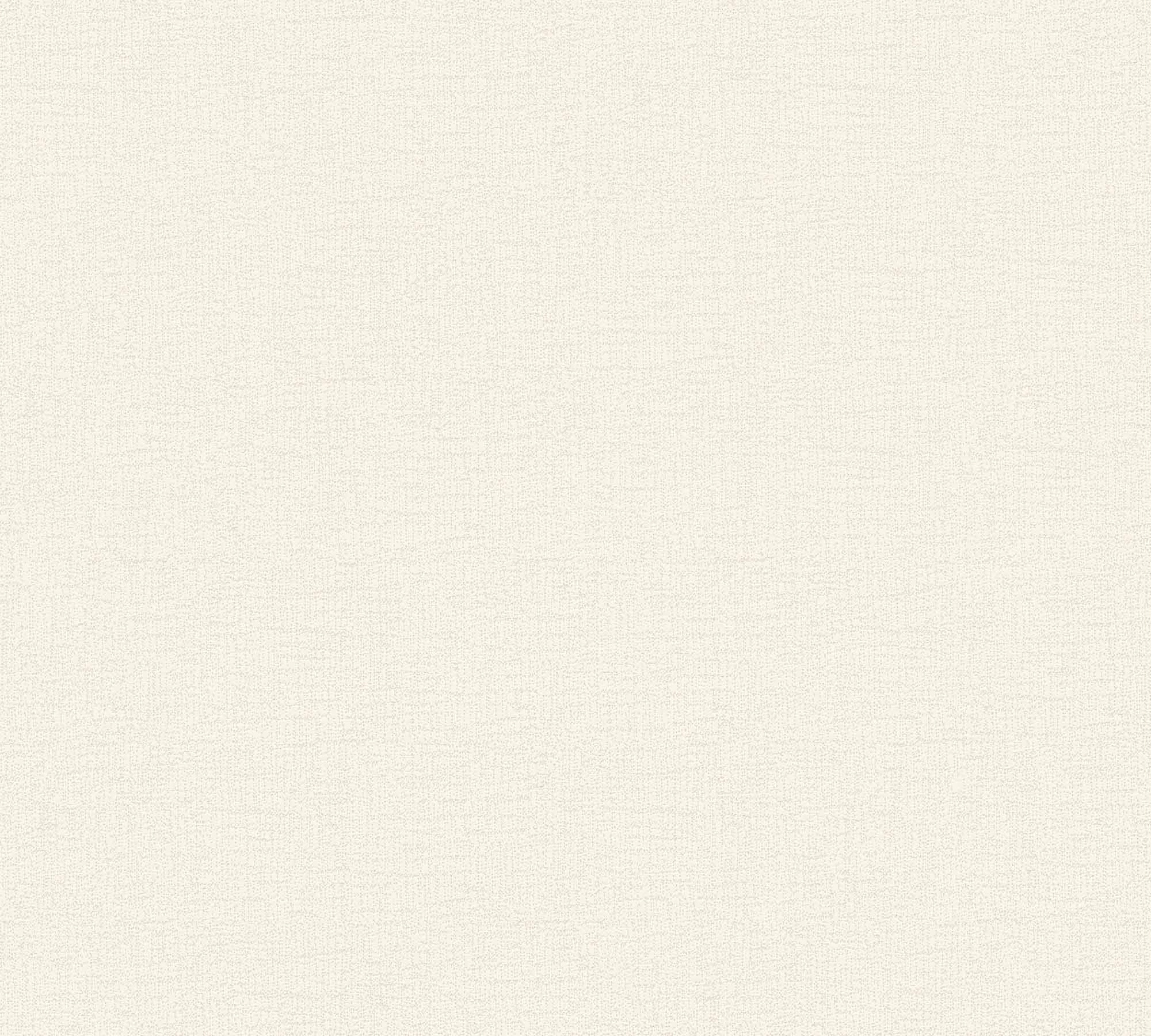 Tapete Unitapete Leinenoptik creme beige Vlies 378313