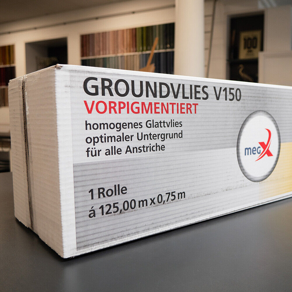 MEG Groundvlies V150 vorpigmentiert Glattvlies 25m x 0,75m (18,75 m²)-2-811951kM