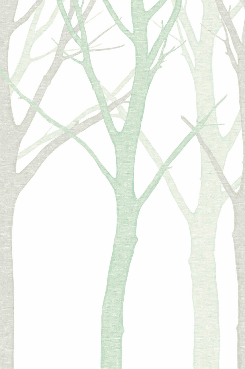 Trees green child mural-55-364128