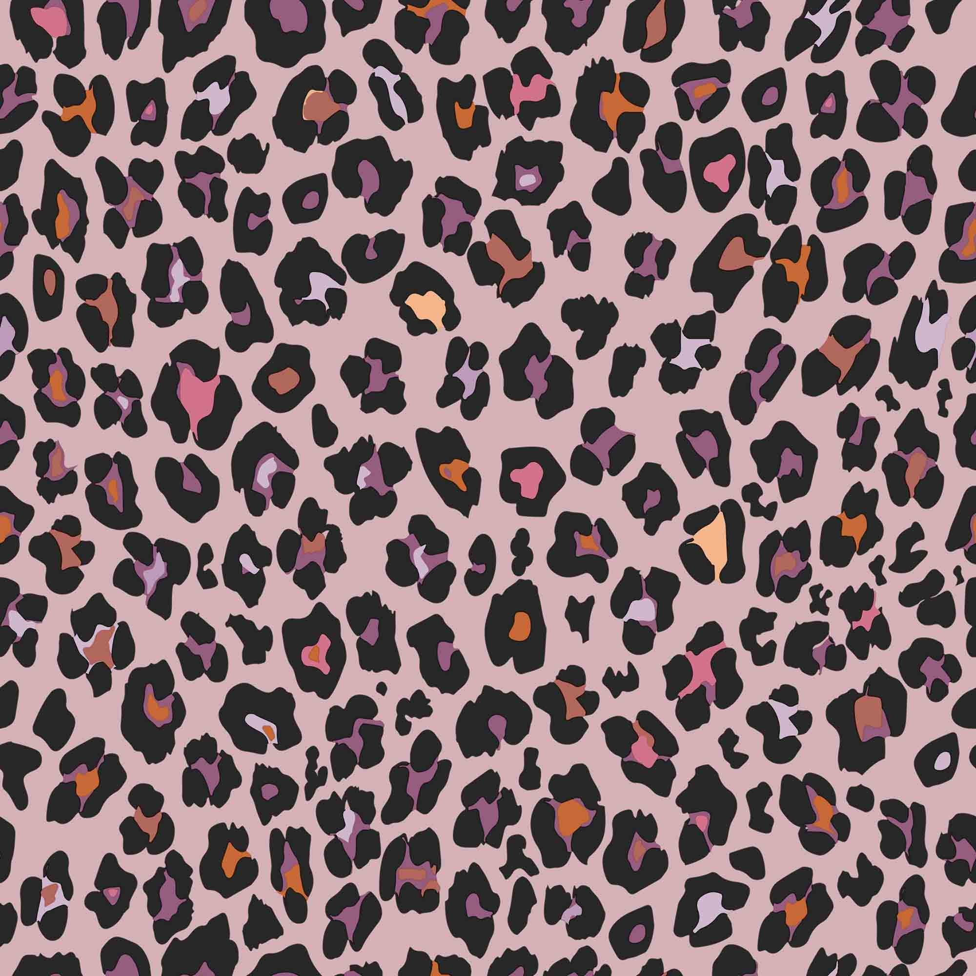 Tapete Leopardentapete Leolook Vlies rosa G78565