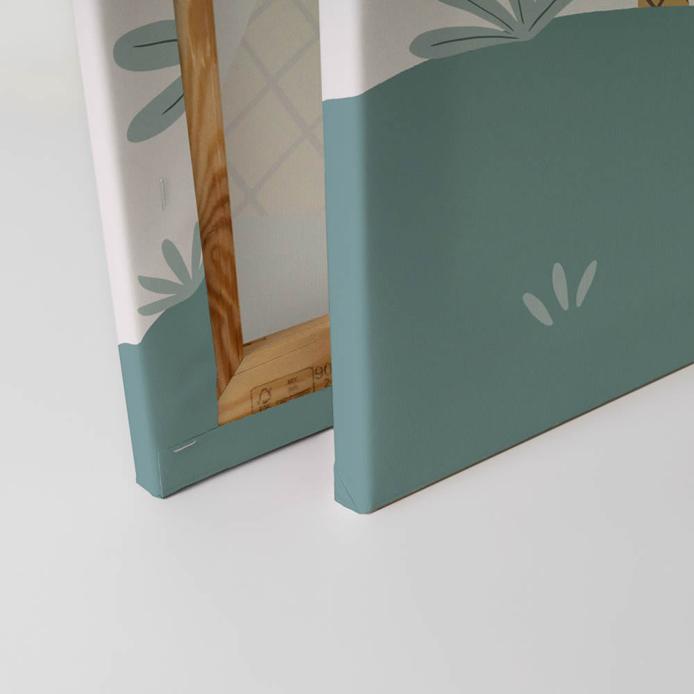 Leinwandbild Palmen in der Sonne DD129446 30 x 40 cm-8-DD129446