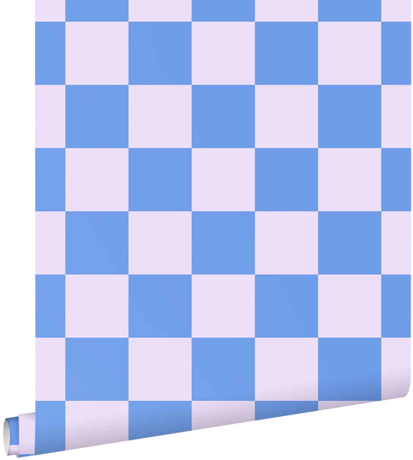 Tapete Kachel Tapete lila pastellblau Retro Vlies 130912