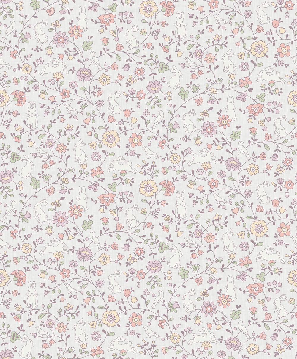 Pastelle Tapete Blumenranken Jack n Rose Grandeco JS3101-37-JS3101.1M