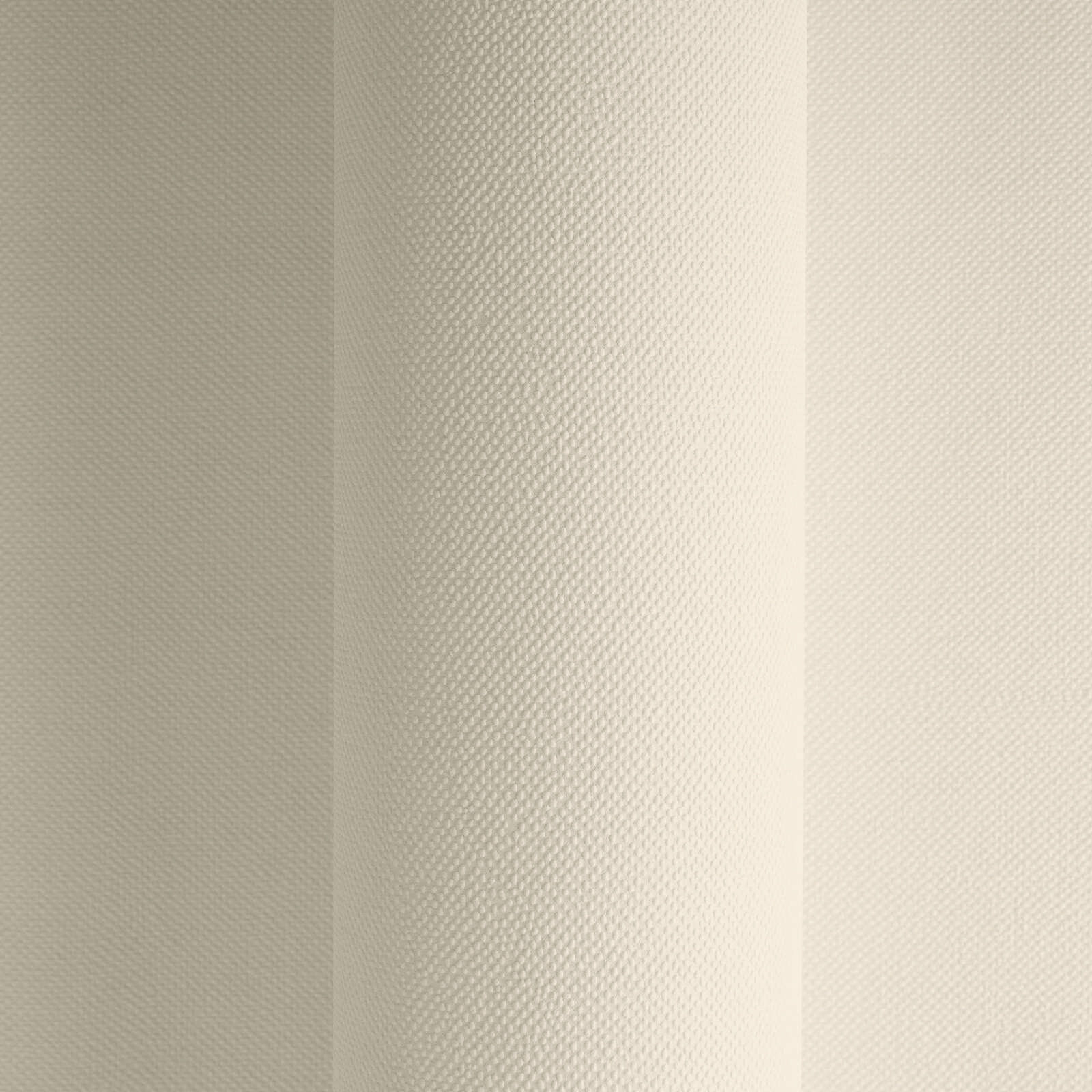 Tapete Unitapete Stoffoptik beige Vlies 304863