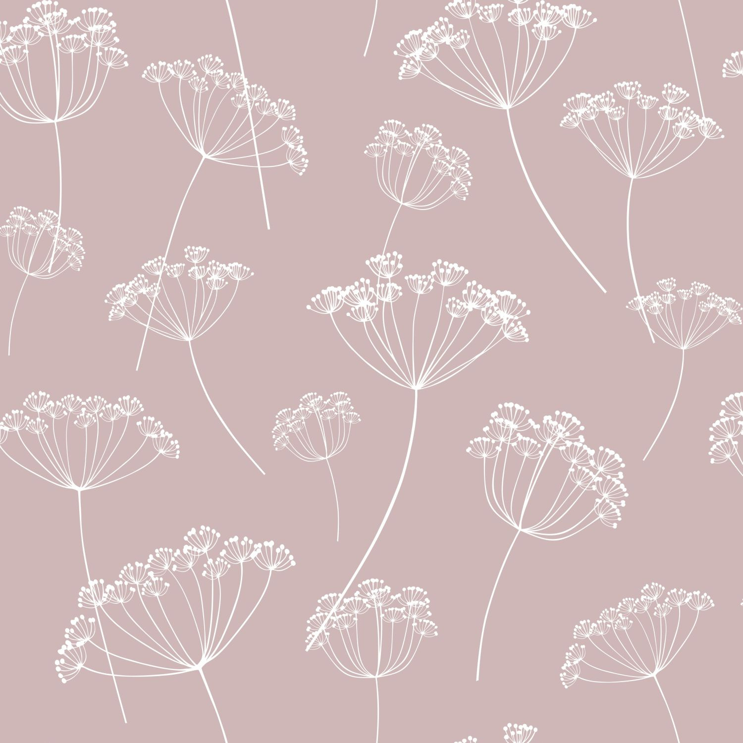 Tapete Blumentapete Scandi Stil altrosa Vlies 139103