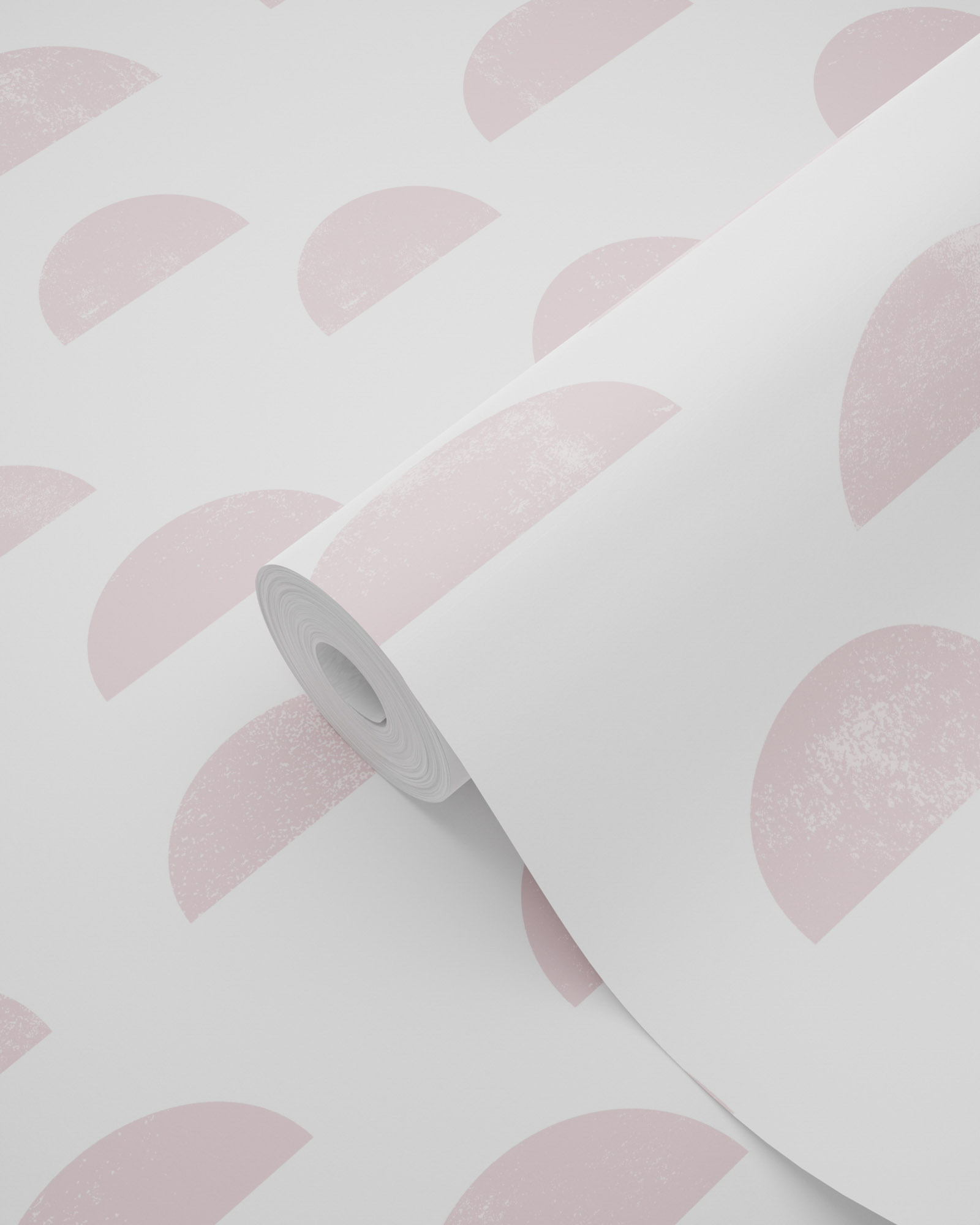Grafische Tapete Skandi rosa weiß Vlies 139065