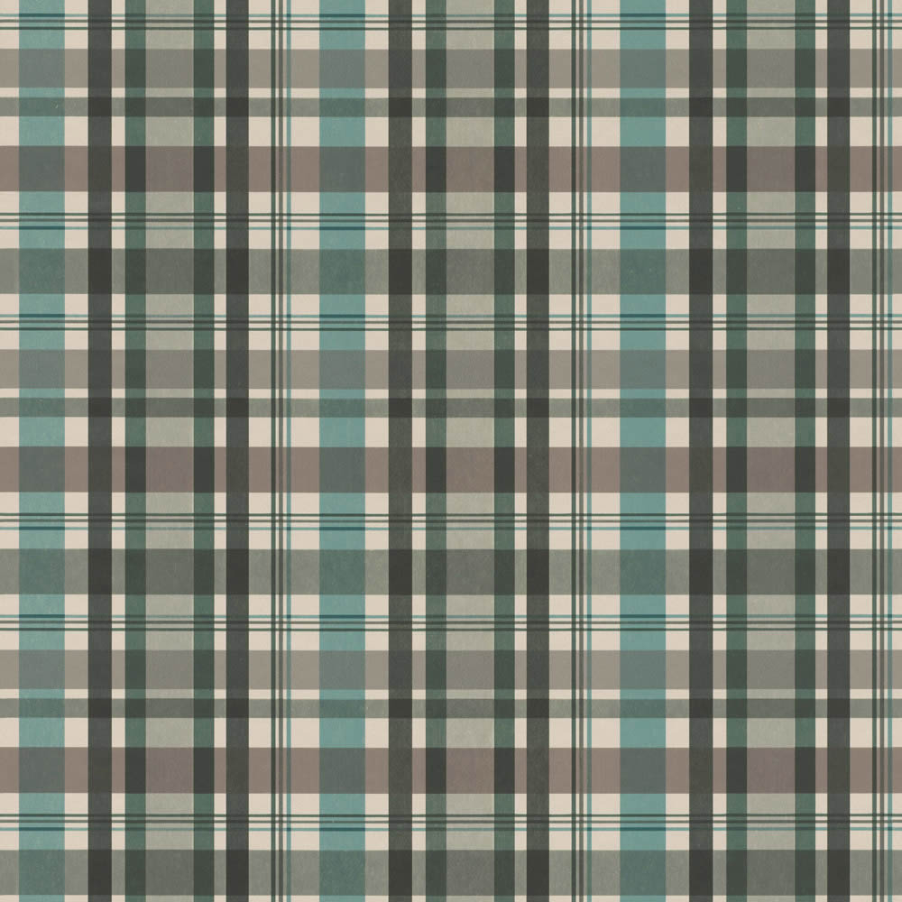 Plaid non-woven wallpaper smooth-23-138822.1M