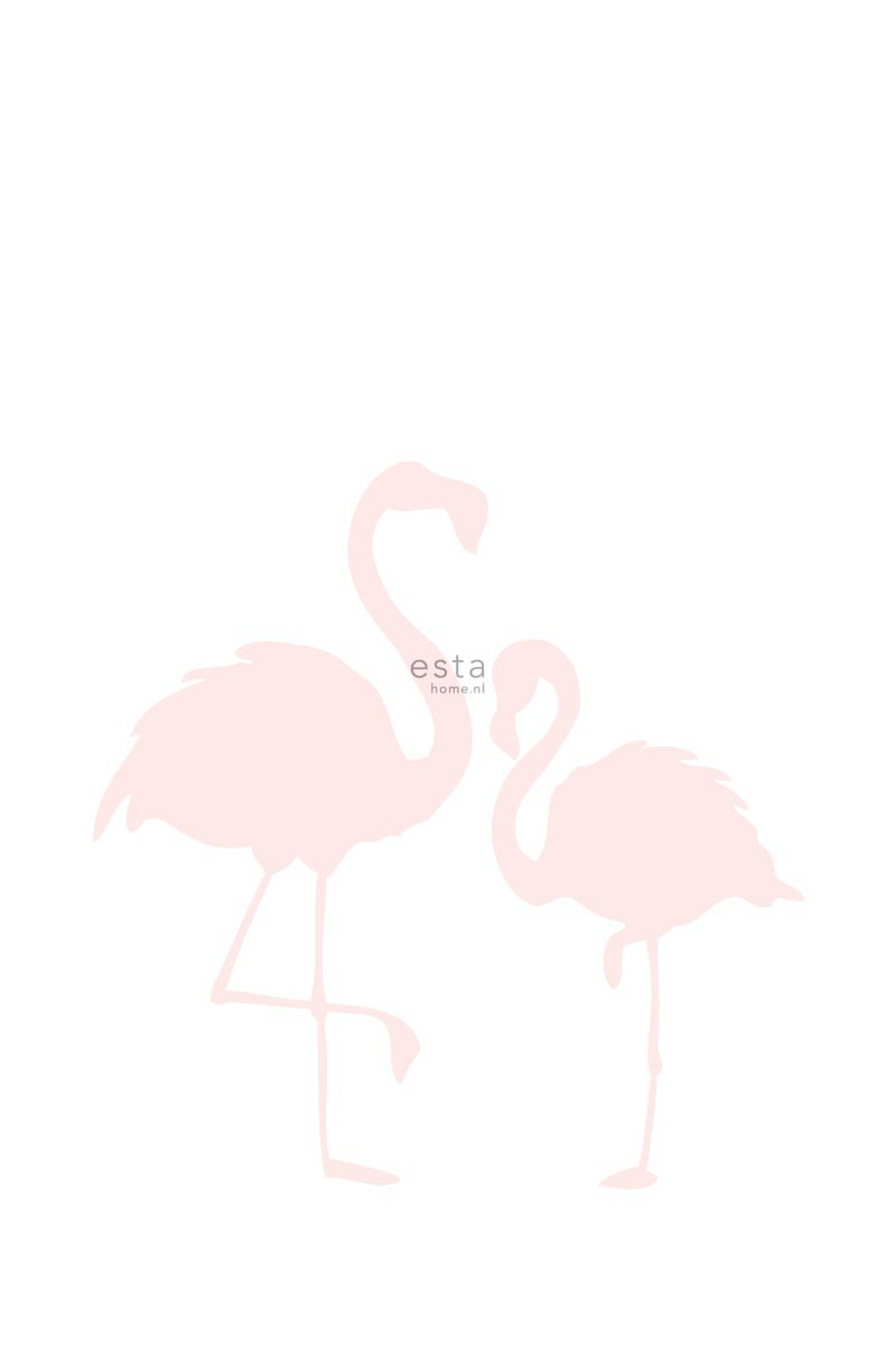 Wandbild Flamingos rosa weiß 186 x 279 cm 158838