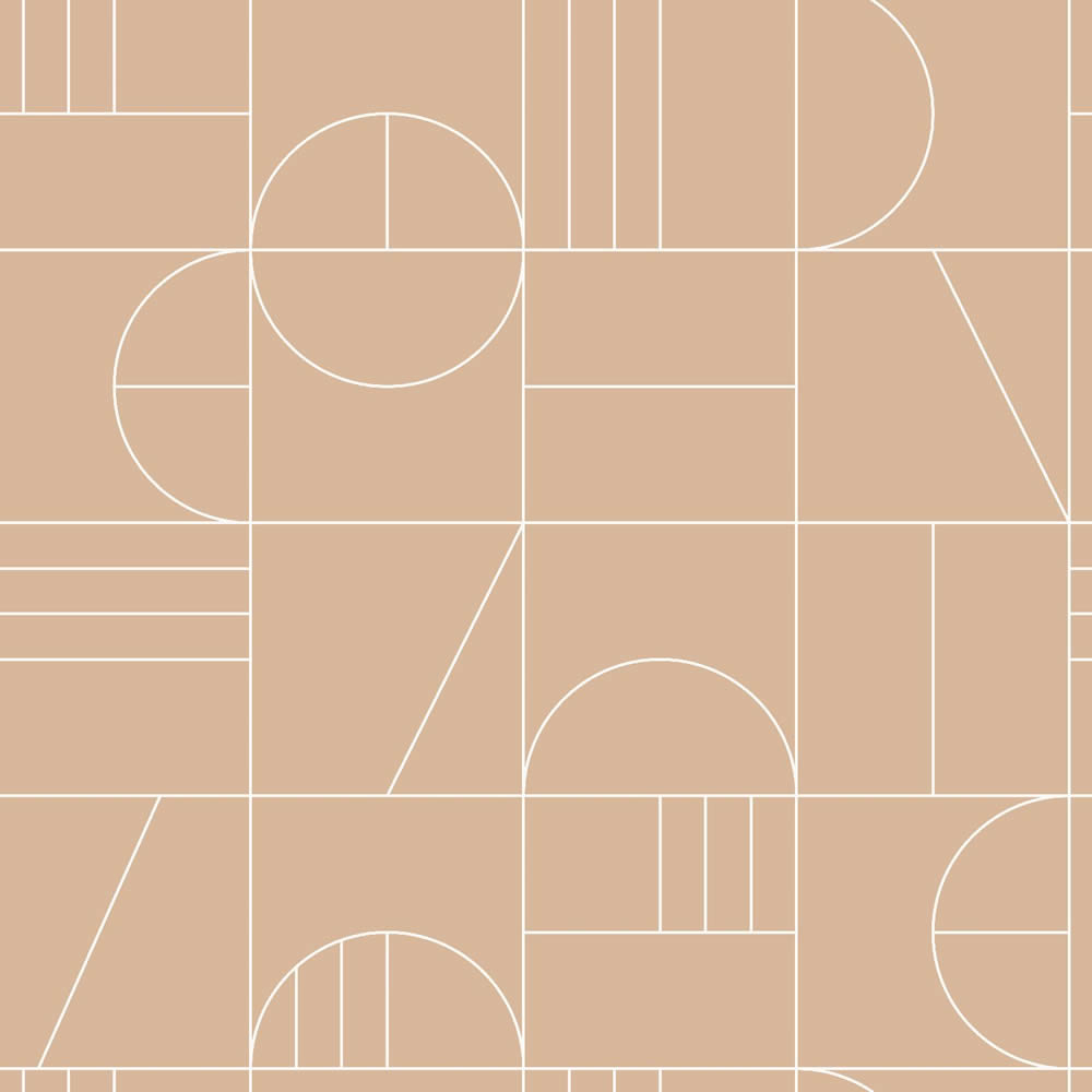 Tapete Art Deco geometrisch mintgrün Vlies 139209