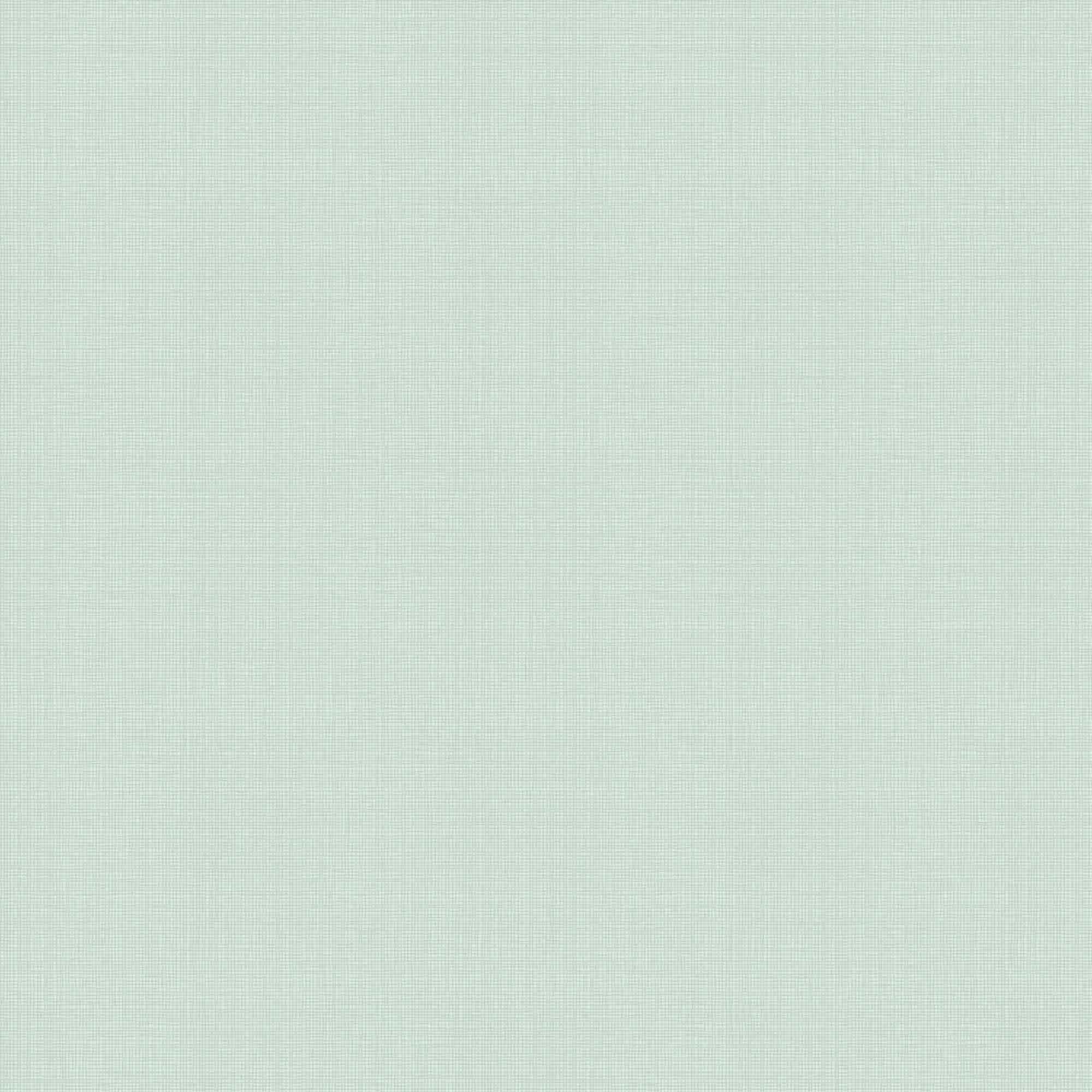 Unitapete Leinenoptik mintgrün Vlies 139024