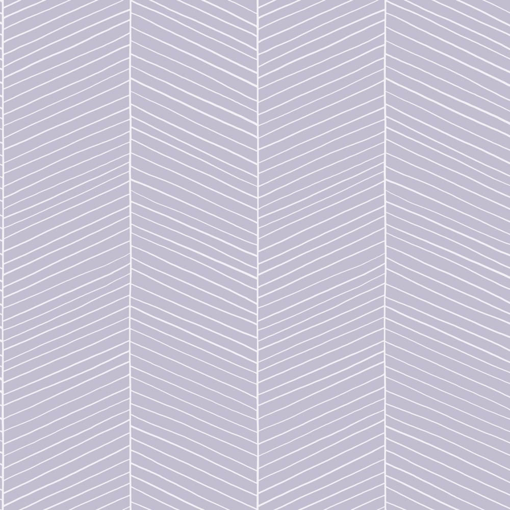 Non-woven wallpaper graphic Scandi line pattern purple 139451