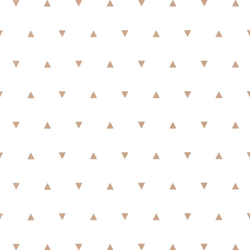 Wallpaper non-woven white small brown triangles Our Planet-36-OUP101991111.1M