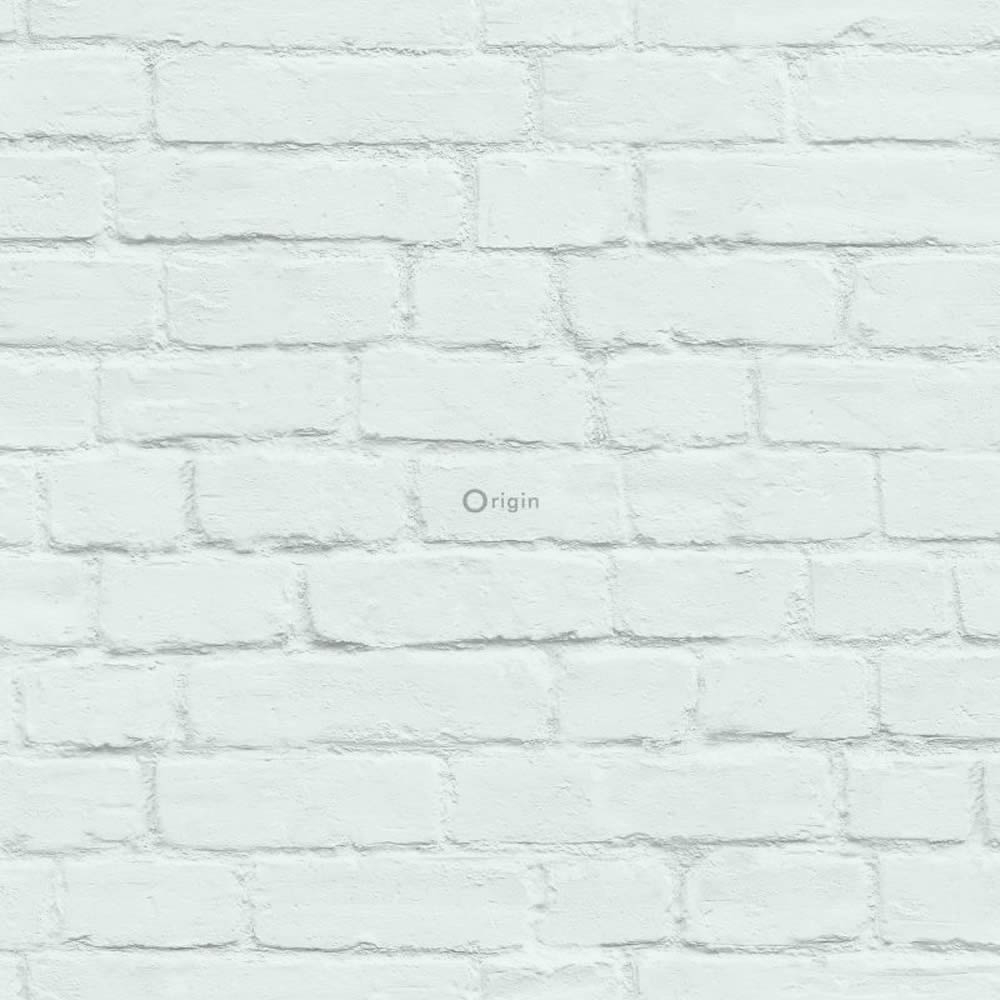 Hell-Mint Maueroptik Vlies Tapete