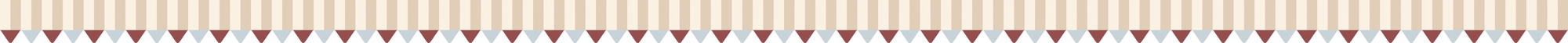 Wimpelkette Streifen beige Vlies OUTT202978686