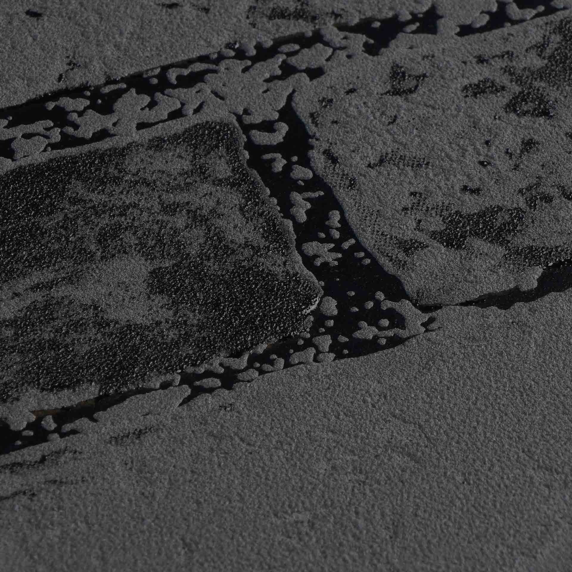 Tapete Backsteintapete dunkelgrau schwarz Vlies 907882