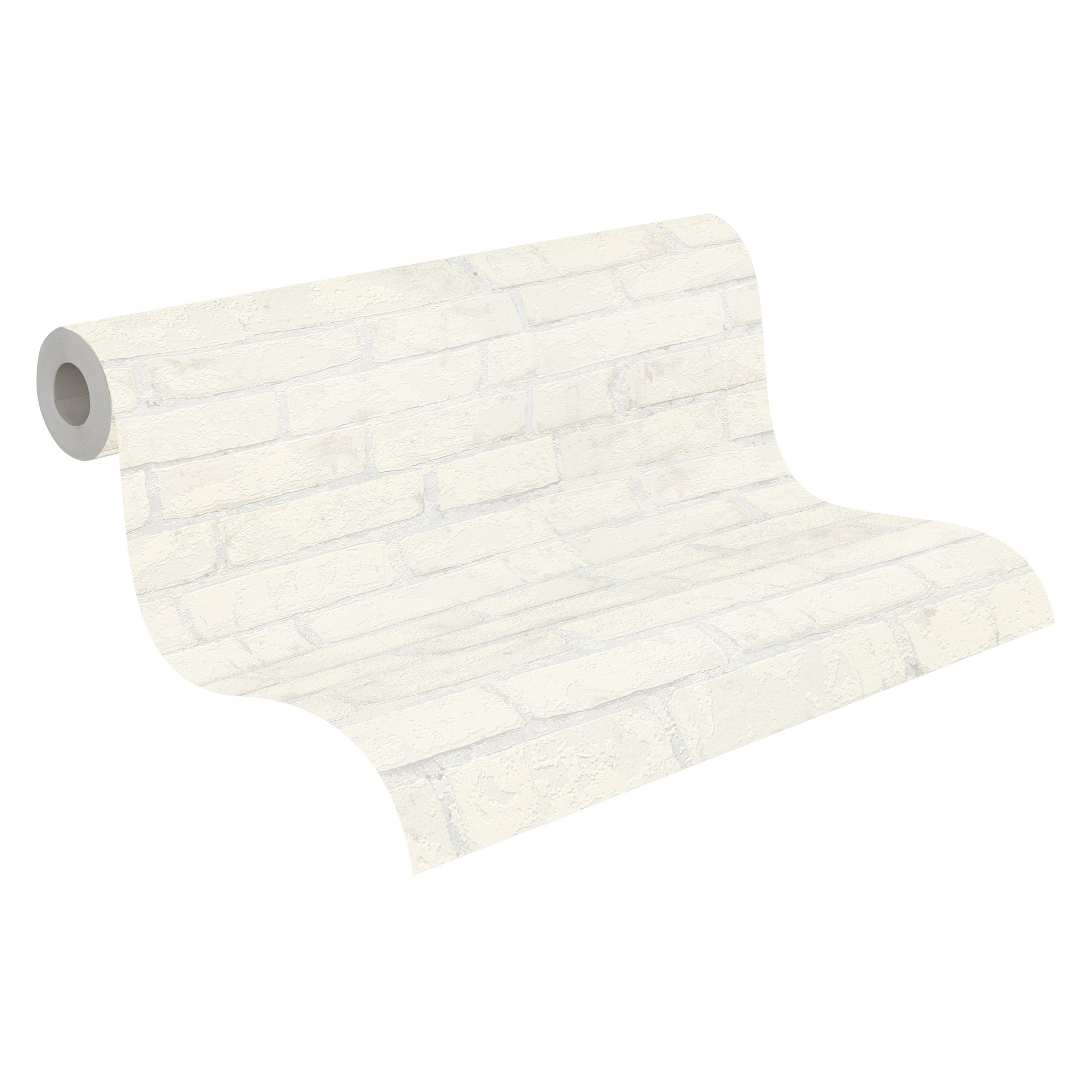 Tapete Ziegeltapete Maueroptik creme beige 907851